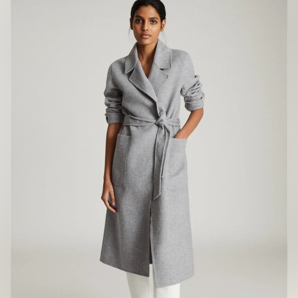 Reiss Millie Wool Wrap Coat